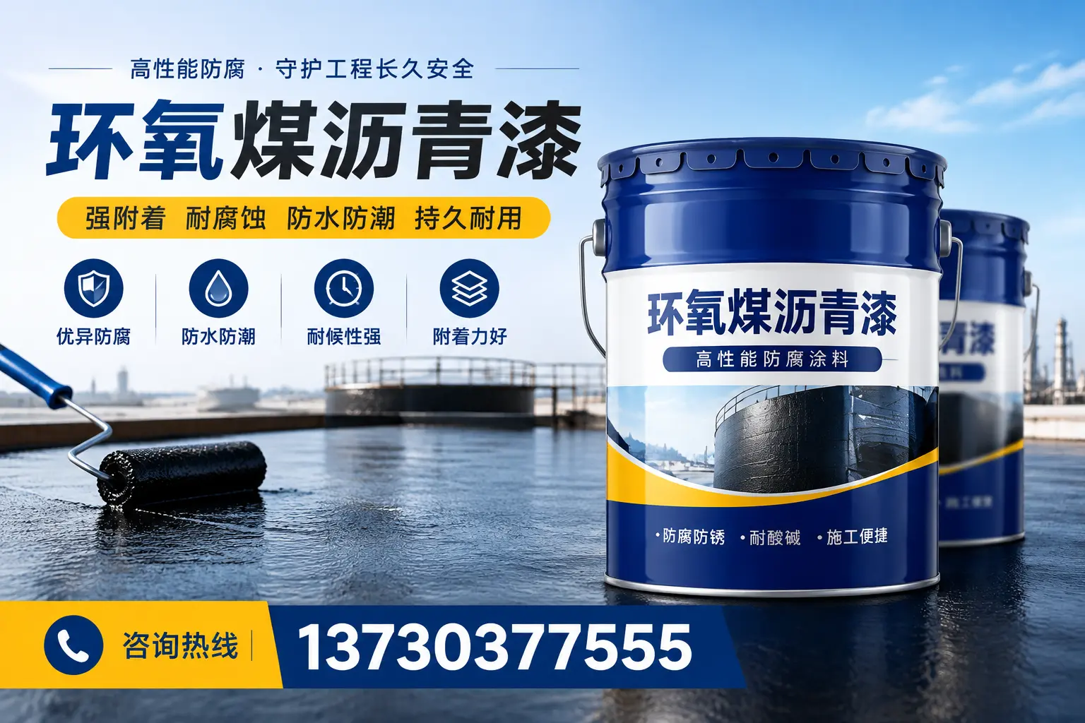 如何判断环氧煤沥青漆的质量?柯城消费者指南